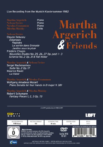 MARTHA ARGERICH / NE - MARTHA ARGERICH & FRIENDS FEAT - DVD image 2