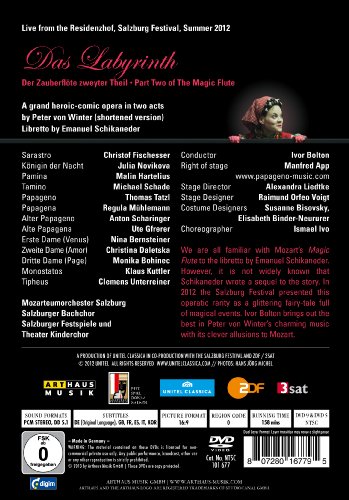 MOZARTEUM ORCHESTRA - DAS LABYRINTH - DER ZAUBERFLOT - DVD image 2