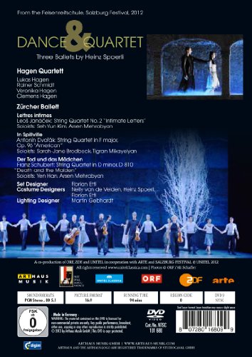 HAGEN QUARTET / ZURI - DANCE & QUARTET - THREE BALLET - DVD image 2