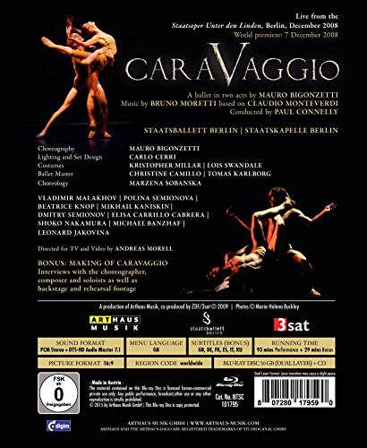 STAATSBALLETT BERLIN - CARAVAGGIO FEAT MUSIC OF CLAUD - BLUR image 2