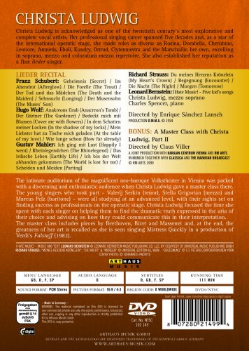 RICHARD STRAUSS / GU - CHRISTA LUDWIG - DVD image 2