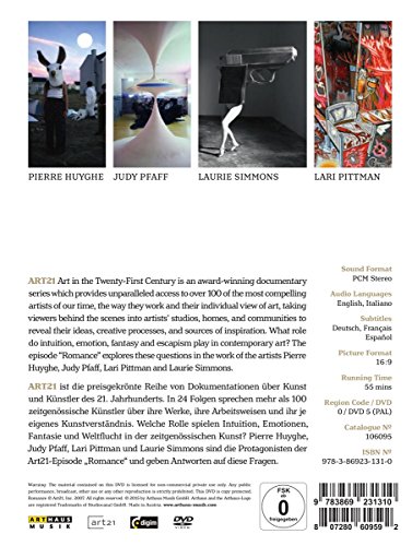 PIERRE HUYGHE / JUDY - ART21 - ROMANCE - DVD image 2