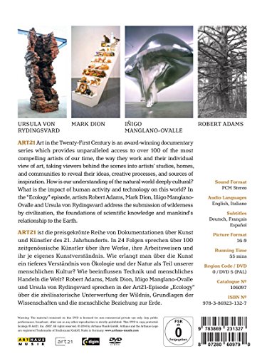 ROBERT ADAMS / MARK - ART21 - ECOLOGY - DVD image 2