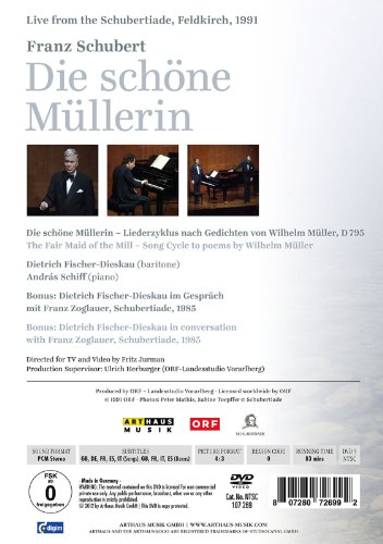 Schubert: Die Schone Mullerin - Feldkirch Schubertiade - DVD image 2