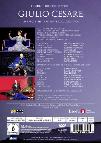 ORCHESTRA AND CHORUS - GIULIO CESARE - DVD image 2