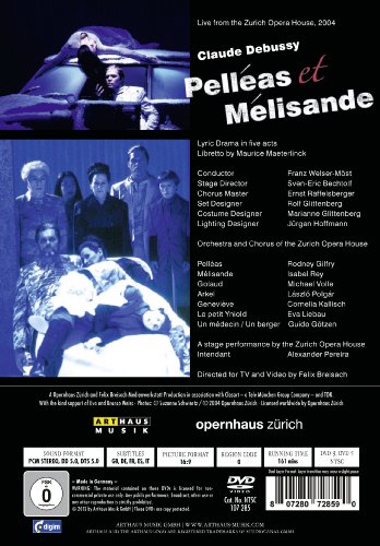 PellÃ©as Et Melisande: Zurich Opera House (Welser-MÃ¶st) - DVD image 2