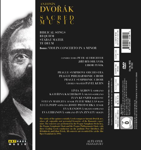 PRAGUE SYMPHONY ORCH - ANTONN DVORAK - SACRED MUSIC - DVD image 2