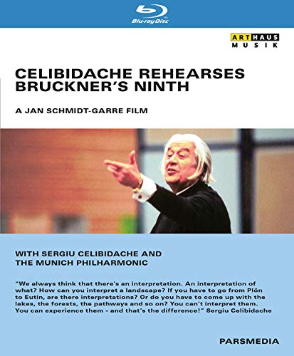 JAN SCHMIDT-GARRE - CELIBIDACHE REHEARSES BRUCKNER - BLUR image 1