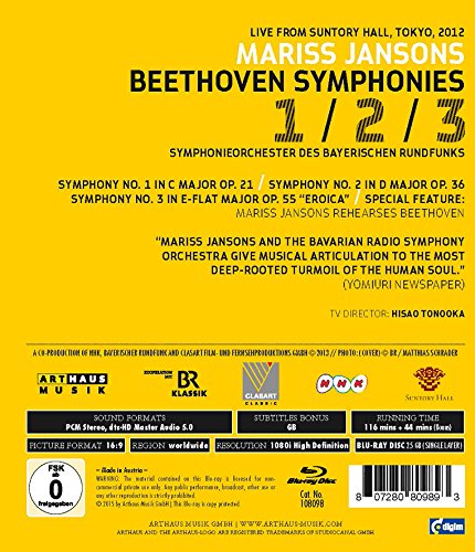 BAVARIAN RADIO SYMPH - MARISS JANSONS - BEETHOVEN SYM - BLUR image 2
