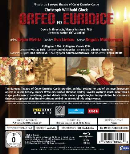 COLLEGIUM 1704 / COL - ORFEO ED EURIDICE - BLUR image 2