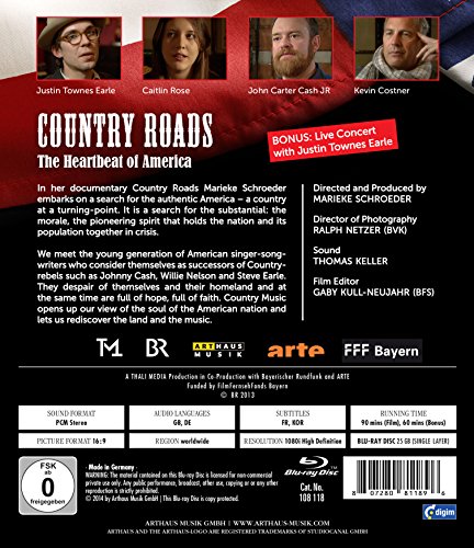 JOHN CARTER CASH JR. - COUNTRY ROADS - THE HEARTBEAT - BLUR image 2