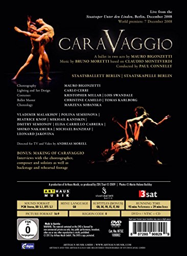 STAATSBALLETT BERLIN - CLAUDIO MONTEVERDI  BRUNO MORE - DVD image 2