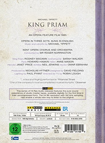 KENT OPERA CHORUS AN - KING PRIAM - BLUR image 2