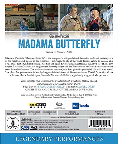 ORCHESTRA AND CHORUS - MADAMA BUTTERFLY - BLUR image 2