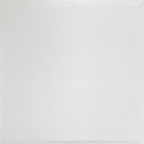 THURSTON MOORE - Screen Time - Vinyl Record image 2
