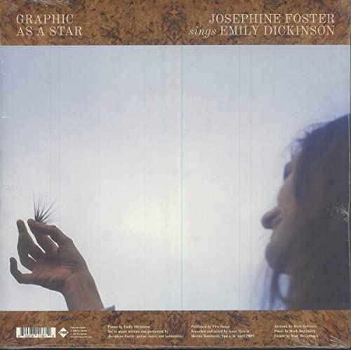 JOSEPHINE FOSTER - GRAPHIC AS ASTAR - Vinyl Record VL image 2