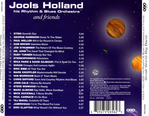 Jools Holland And Hi - Small World Big Band - Used CD image 9