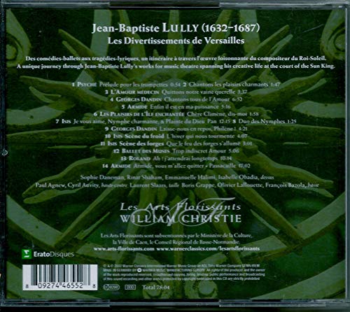 William Christie - Lully: Les divertisments de Ve - CD image 2