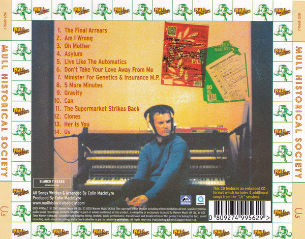 Mull Historical Soci - Us - Used CD image 2