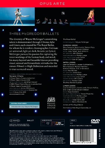 McGregor: Three Ballets (Royal Ballet) - DVD image 2