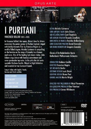 I Puritani: De Nederlandse Opera (Carella) - DVD image 2