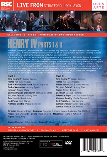 Henry IV - Part I and II: Royal Shakespeare Company - DVD image 2