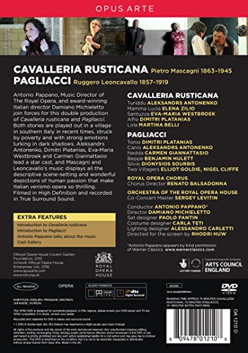 Cavalleria Rusticana/Pagliacci: The Royal Opera (Pappano) - DVD image 2
