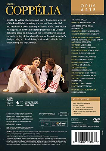 ROYAL BALLET - DELIBES:COPPELIA - DVD image 2