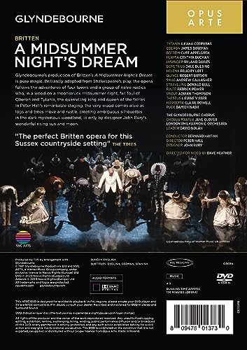 GLYNDEBOURNE - BRITTEN - MIDSUMMER NIGHTS DR - DVD image 2