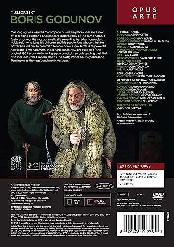 BRYN TERFEL; KOSTAS - MODEST MUSSORGSKY BORIS GODUN - DVD image 2