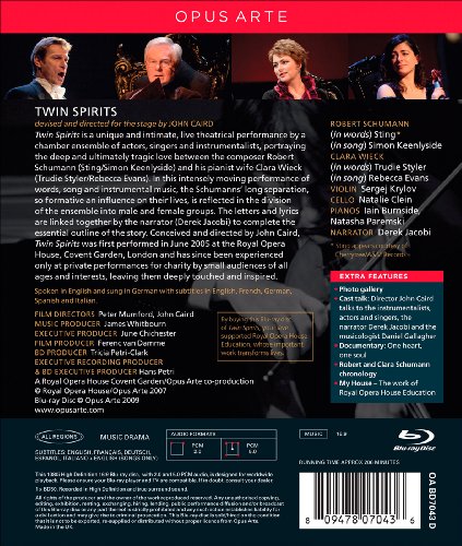 Twin Spirits - Sting Performs Schumann - Blu-ray image 2