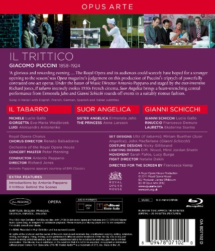 Il Trittico: Royal Opera House (Pappano) - BLUR image 2