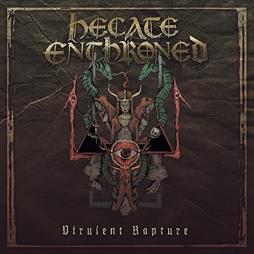 HECATE ENTHRONED - VIRULENT RAPTURE (RE-ISSUE) - CDD image 1