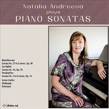 Ludwig van Beethoven - Natalia Andreeva Plays Piano Sonatas - CD image 1