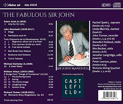 VARIOUS ARTISTS - William Alwyn / Michael Berkeley / Sir John Manduell / image 2