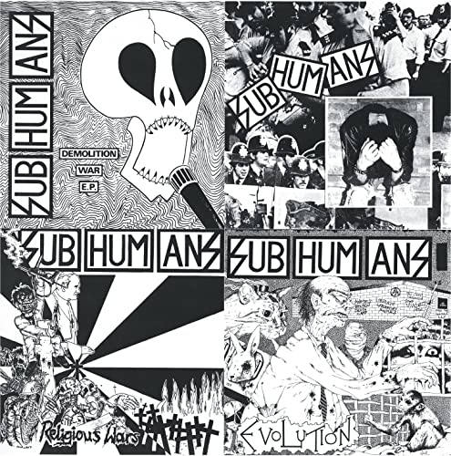 SUBHUMANS - EP-LP (RED VINYL) - Vinyl Record image 1