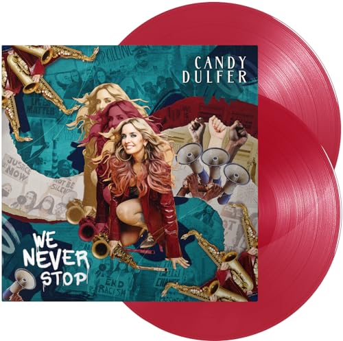 DULFER - WE NEVER STOP - RED - Vinyl Record image 1