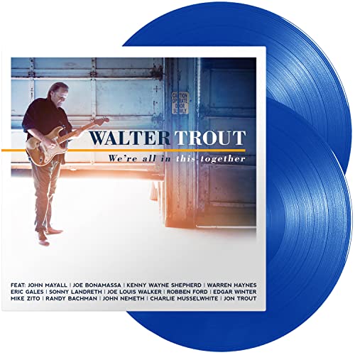 TROUT - WE'RE ALL IN THIS TOGETHER - BLUE - Vinyl Record image 1