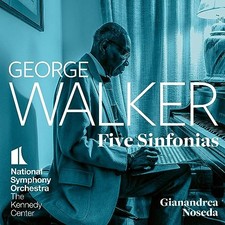NATIONAL SYMPHONY OR - GEORGE WALKER: FIVE SINFONIAS - CD ALBUM image 1