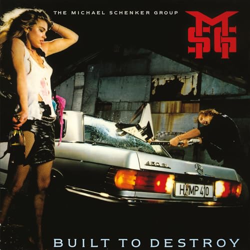 MICHAEL SCHENKER GRO - BUILT TO DESTROY - Vinyl Record image 1