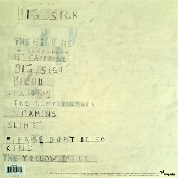 MARIKA HACKMAN - BIG SIGH - Vinyl Record image 5