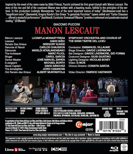 GRAN TEATRE LICEU/VI - PUCCINI - MANON LESCAUT - BLUR image 2