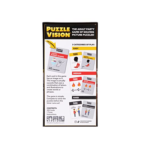 Puzzle Vision - The Adult Party Game of Solving Picture Puzzles! - Non image 6