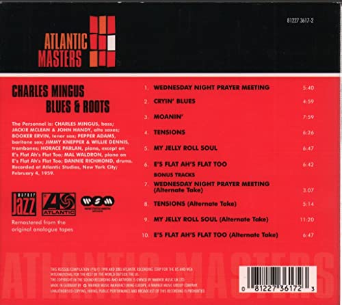 Charles Mingus - Blues & Roots - CD image 2