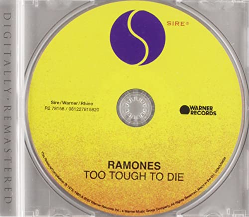 Ramones - Too Tough To Die - CD image 2