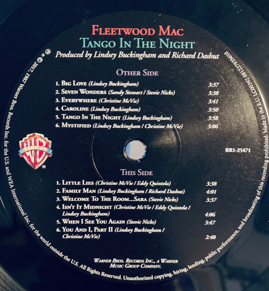 Fleetwood Mac - Tango In The Night - Vinyl Record image 4