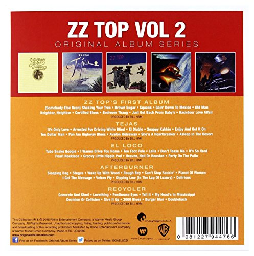 ZZ Top - Original Album Series Volume 2 - CD image 2