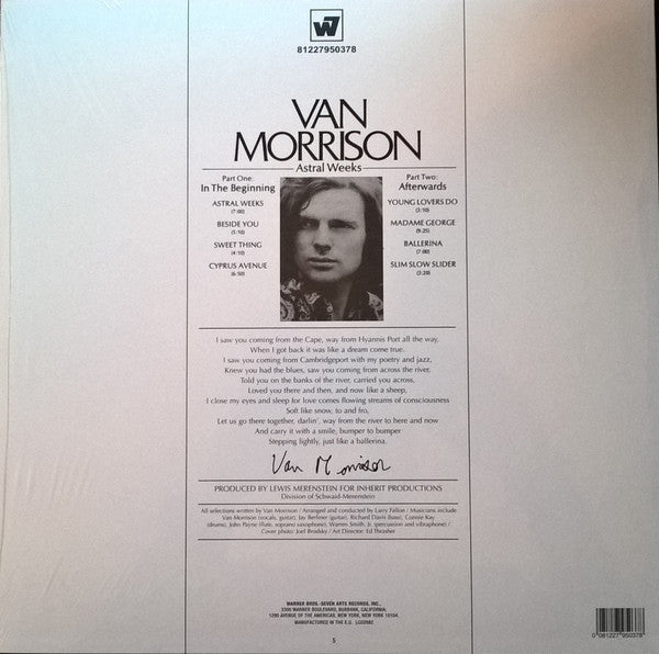 Van Morrison - Astral Weeks - Vinyl Record image 2