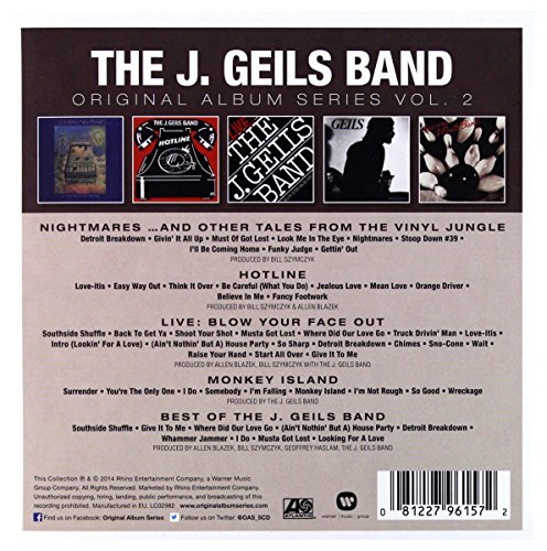 J. Geils Band - J. Geils Band - CD image 2