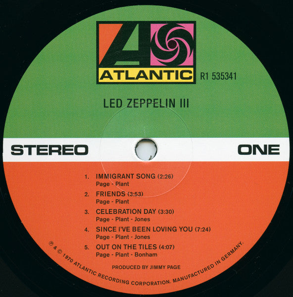 Led Zeppelin - III - Vinyl Record image 4